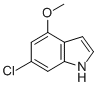 Structure of 6-Chloro-4-methoxyindole
