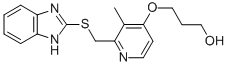 Structure of Desmethyl rabeprazole thioether