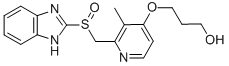 Structure of 1-Propanol, 3-[[2-[(1H-benzimidazol-2-ylsulfinyl)methyl]-3-methyl-4-pyridinyl]oxy]-