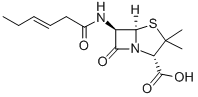 Structure of penicillin F