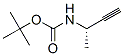 (S)-N-BOC-1-甲基-2-丙炔胺结构式