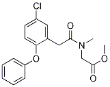 Structure of Methyl 2-(2-(5-chloro-2-phenoxyphenyl)-N-MethylacetaMido)acetate
