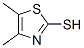Structure of 2-Thiazolethiol,  4,5-dimethyl-
