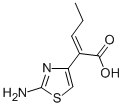 Structure of (Z)-2-(2-Aminothiazol-4-yl)-2-pentenoic acid