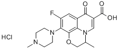 Structure of Ofloxacin hydrochloride