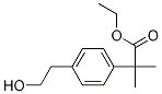 Structure of ethyl 2-(4-(2-hydroxyethyl)phenyl)-2-Methylpropanoate