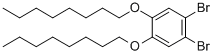 Structure of 1 2-DIBROMO-4 5-BIS(OCTYLOXY)BENZENE 9&