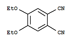 1,2-BENZENEDICARBONITRILE,4,5-DIETHOXY-结构式