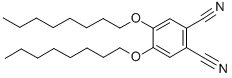 Structure of 4,5-DIOCTYLOXY-1,2-BENZENEDICARBONITRILE