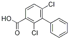 Structure of 2',6'-Dichlorobiphenyl-3-carboxylic acid