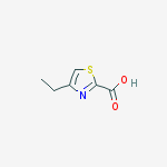 Structure of 4-Ethyl-1,3-thiazole-2-carboxylic acid