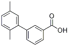 Structure of 2',5'-Dimethylbiphenyl-3-carboxylic acid