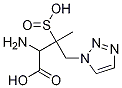Structure of 2-aMino-3-Methyl-3-sulfino-4-(1H-1,2,3-triazol-1-yl)butyric acid