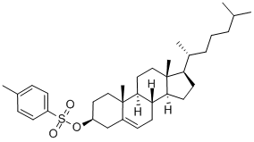Structure of 3-BETA-HYDROXY-5-CHOLESTENE 3-TOSYLATE