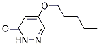 Structure of 5-(pentyloxy)pyridazin-3(2H)-one