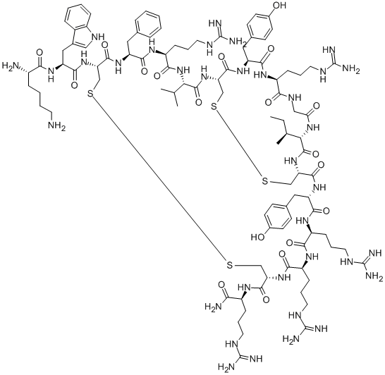 Structure of tachyplesin