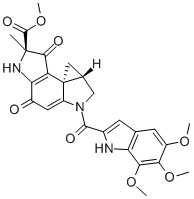 Structure of Duocarmycin A