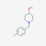 Structure of 1-(4-methylbenzyl)piperidin-4-ol