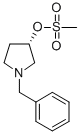 Structure of 3-PYRROLIDINOL, 1-(PHENYLMETHYL)-METHANESULFONATE (ESTER), (S)