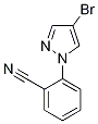 Structure of 2-(4-BroMopyrazol-1-yl)benzonitrile
