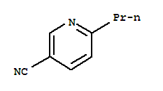 Structure of 3-Pyridinecarbonitrile,6-propyl-