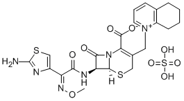 Structure of cefquinome sulphate