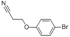 Structure of 3-(4-BROMOPHENOXY)PROPANENITRILE
