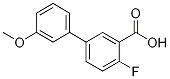 4-Fluoro-3'-methoxy-[1,1'-biphenyl]-3-carboxylic acid结构式