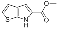 Structure of METHYL 6H-THIENO[2,3-B]PYRROLE-5-CARBOXYLATE