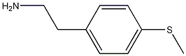 Structure of 2-(4-(methylthio)phenyl)ethanamine