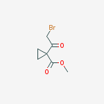 Structure of Methyl 1-(2-Bromoacetyl)Cyclopropanecarboxylate