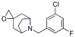 Structure of 8-(3-chloro-5-fluorobenzyl)-8-azaspiro[bicyclo[3.2.1]octane-3,2'-oxirane]
