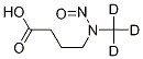 Structure of N-Nitroso-N-(methyl-D3)-4-aminobutyric Acid