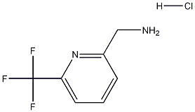 Structure of (6-(trifluoromethyl)pyridin-2-yl)methanamine hydrochloride