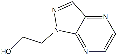 2-(1H-吡唑并[3,4-B]吡嗪-1-基)乙醇结构式