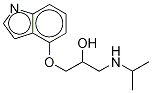 Structure of Pindolol-d7