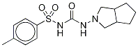 Structure of Gliclazide-d4