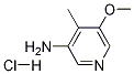 Structure of 5-Methoxy-4-methylpyridin-3-amine hydrochloride