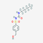 Structure of HYDROXY TOLBUTAMIDE-D9