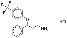 Chemical structure of Norfluoxetine-d5 Hydrochloride