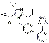 Structure of OlMesartan-d6 Acid