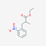 Structure of ETHYL 2-METHYL-3-(2-NITROPHENYL)PROPANOATE