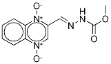 Structure of (2-Quinoxalinylmethylene)hydrazinecarboxylic Acid  Methyl-d3 Ester N,N'-Dioxide
