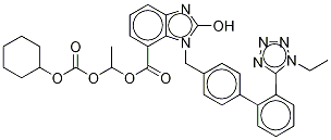 Structure of 2-Desethoxy-2-hydroxy-1H-1-Ethyl Candesartan Cilexetil