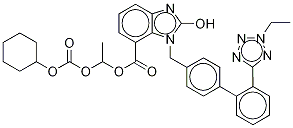Structure of 2-Desethoxy-2-hydroxy-2H-2-ethyl Candesartan Cilexetil