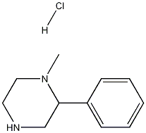 Structure of 1-Methyl-2-phenyl-piperazinehydrochloride