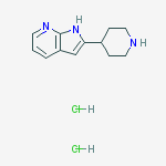 Structure of 2-piperidin-4-yl-1h-pyrrolo[2,3-b]pyridine;dihydrochloride