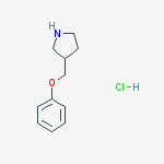 Structure of 3-(Phenoxymethyl)-pyrrolidine HCl