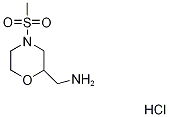 Structure of (4-(Methylsulfonyl)Morpholin-2-yl)MethanaMine hydrochloride