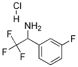 Structure of 2,2,2-Trifluoro-1-(3-fluorophenyl)ethylaminehydrochloride
